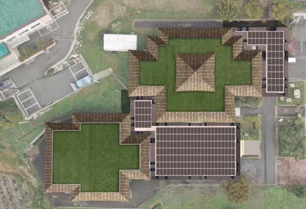 고남패총박물관 증축 조감도.