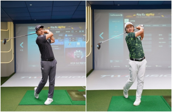 (왼쪽부터) 김민수 프로, 김홍택 프로