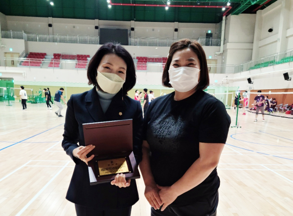 이금선 의장 감사패