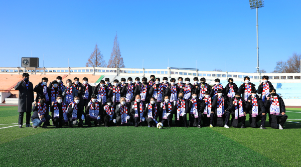 한남대 운동장 보수공사 준공식