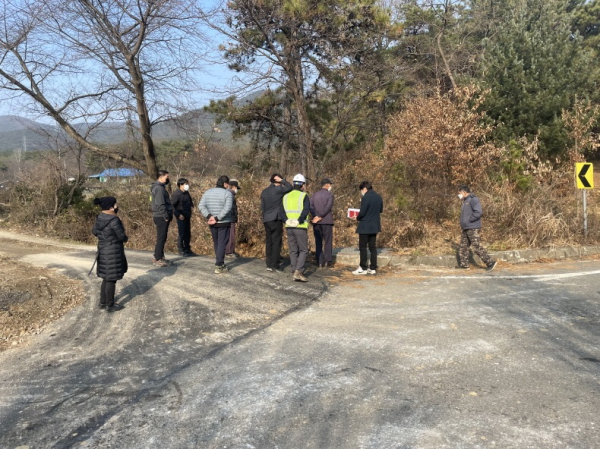 장현저수지 용수공급 시연