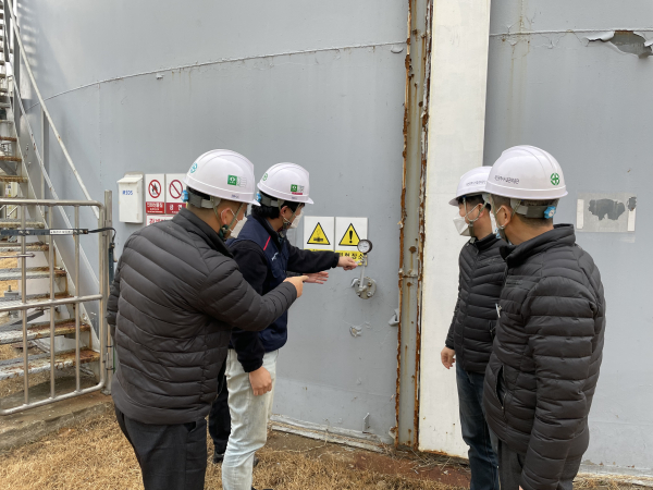 대전시설관리공단 노사합동 안전점검 실시 모습