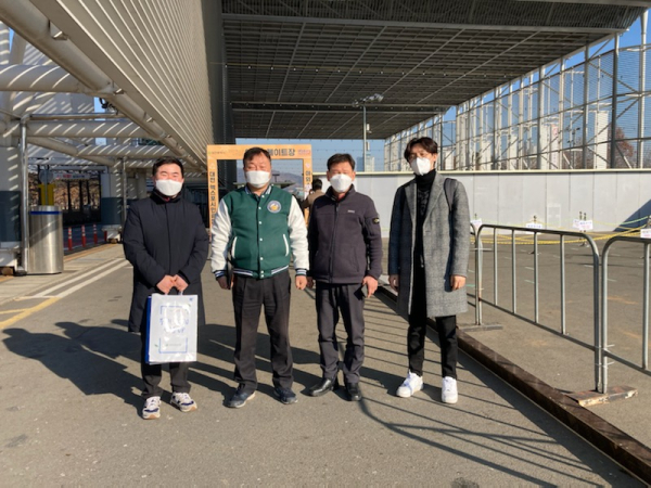 천안시설관리공단 관계자 방문모습