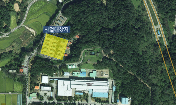 외국인 근로자 기숙사 조성 위치도