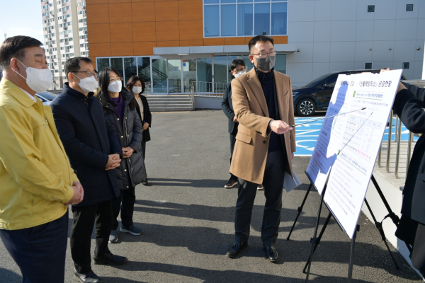 신활력창작소, 예산상설시장 오픈스페이스 조성사업 현장