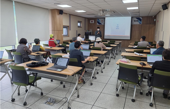 강소농 교육 진행 모습