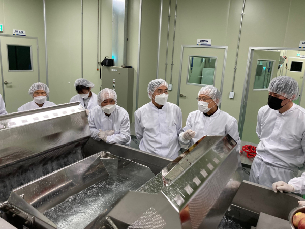 작년 진행한 농산물 가공 창업교육 심화과정 교육 모습