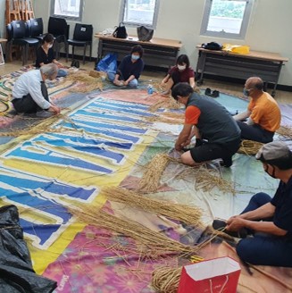 지난 2021 전통나래관 무형문화전수학교(초고장) 수업 사진