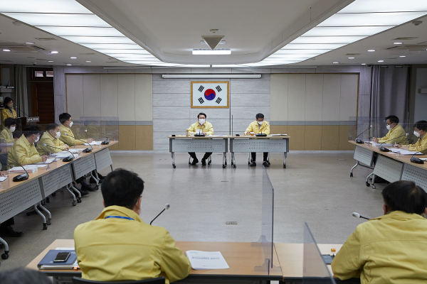 3월 확대간부회의 개최 장면