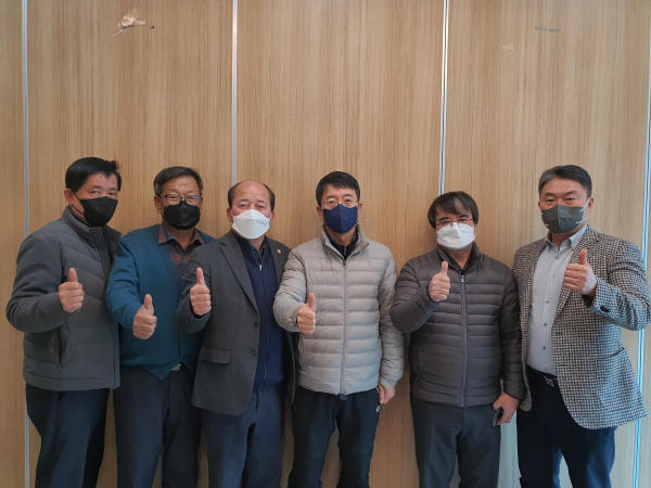 천안시한우협회 임원초청 간담회 기념사진