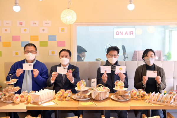 공주산성상권 여행자센터 내부 모습