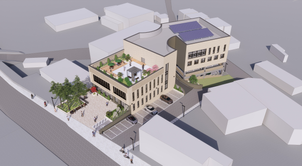 반포면행정복지센터 조감도