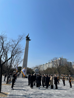 ​대전⸱충청권 최초 학생운동, 3⸱8 민주의거 정신 계승 행사 진행 모습​