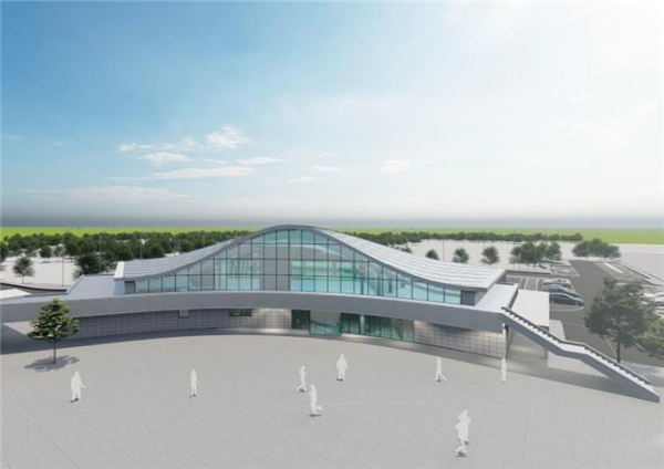 합덕 반다비수영장(가칭) 조감도 사진