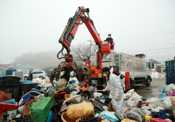 지난 14일 고남면에서 열린 ‘2022 숨은자원찾기’ 행사 모습.
