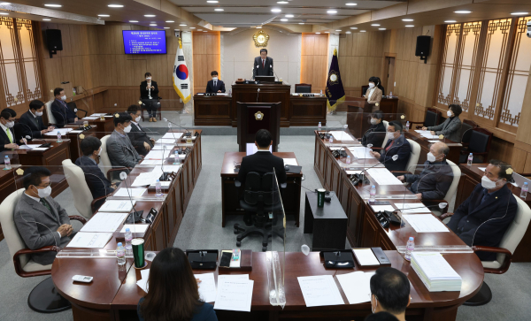 홍성군의회 제284회 임시회/홍성군의회 제공