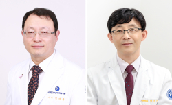 왼쪽부터 김제룡 교수, 정진규 교수