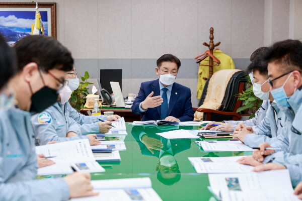 계룡시 2022년 면동 주요업무 보고회