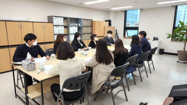 대전광역시 위(Wee)센터와 정신건강거점센터 간담회 개최 모습