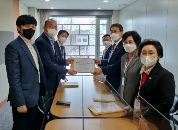 당진시의회 제2서해대교특위, 인수위 방문해 제2서해대교 국정과제 추진 건의