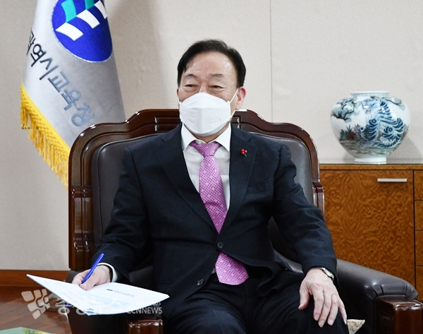 설동호 대전시교육감 / 충청뉴스 이성현 기자