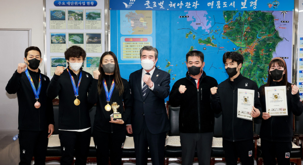 보령복싱팀 단체사진