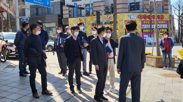 현장 점검 나선 이태규 아산시 부시장