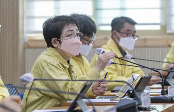 지난달 열린 ‘2022년 대덕형 일자리 제안사업 보고회’ 모습