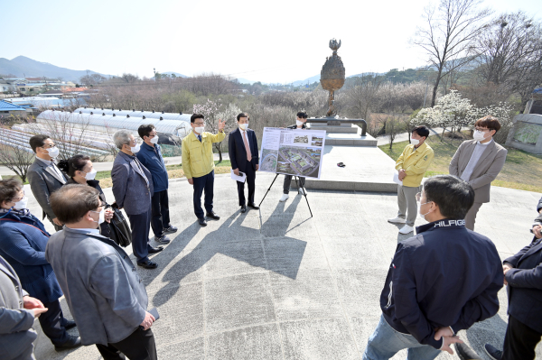 주요사업장 현장방문(한옥복합문화콘도)
