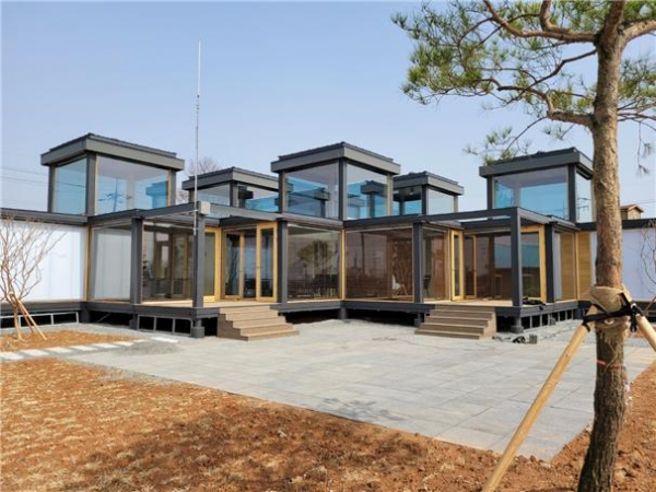 신평면 매산리 마을회관 전경 사진