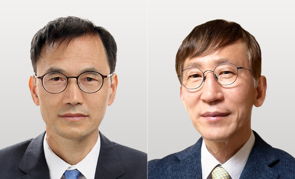 IBS 오용근 연구단장(왼쪽)과 장석복 연구단장