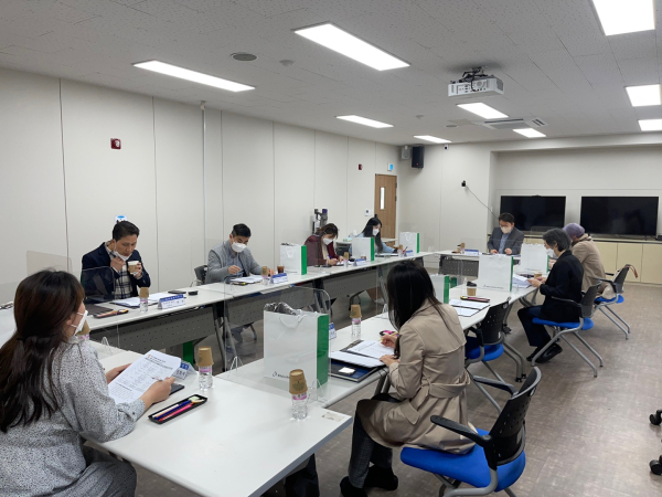 '장애학생 인권지원단 상반기 협의회' 진행 장면