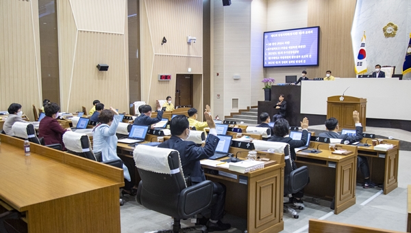 당진시의회 본회의장