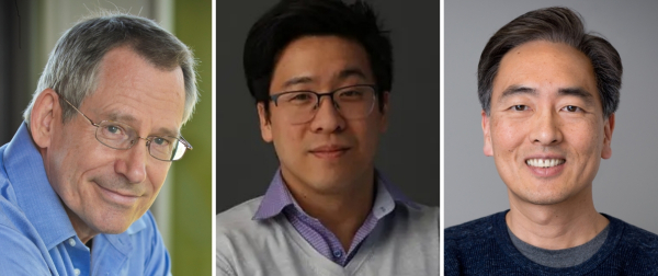 왼쪽부터 존 프레스킬 칼텍 교수, 제리 초우 IBM 양자 인프라 개발 부문 이사, 김정상 듀크 대학교 교수가 양자정보기술 온라인 국제포럼 연사로 나선다.