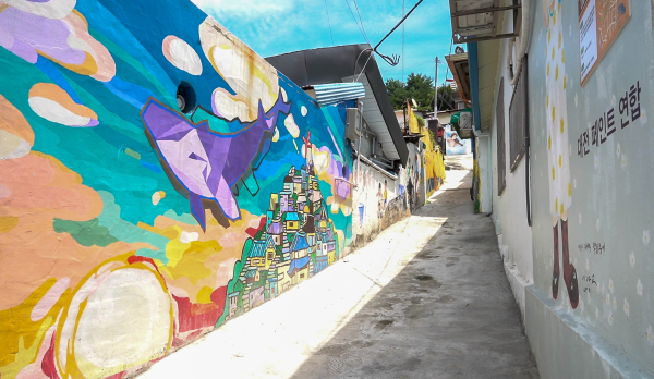 대동 골목길 모습