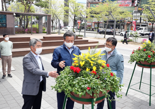 유성온천 봄꽃 전시회