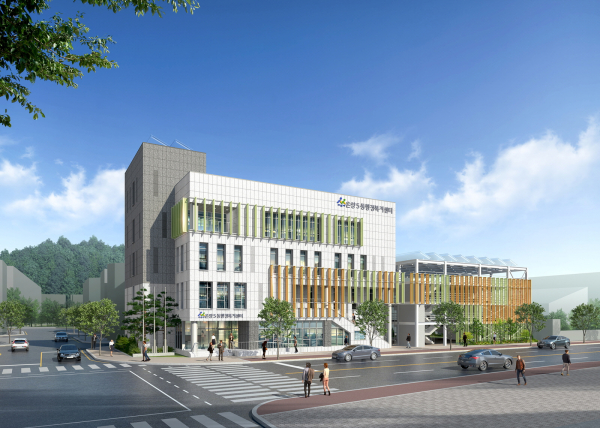 온양5동 행정복지센터 조감도