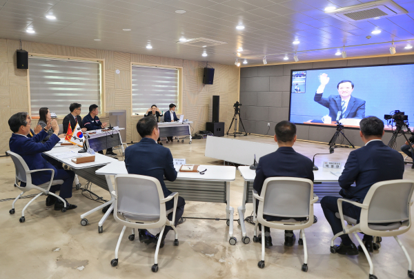 한중 수교 30주년, 당진-일조 자매결연 15주년 영상 기념식 개최