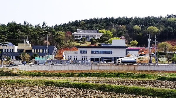 지곡면 청사건립 현장