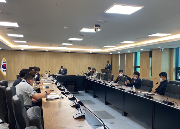 지난 21일, 교육청-대학 대입 업무 관계자 협의회 개최 모습