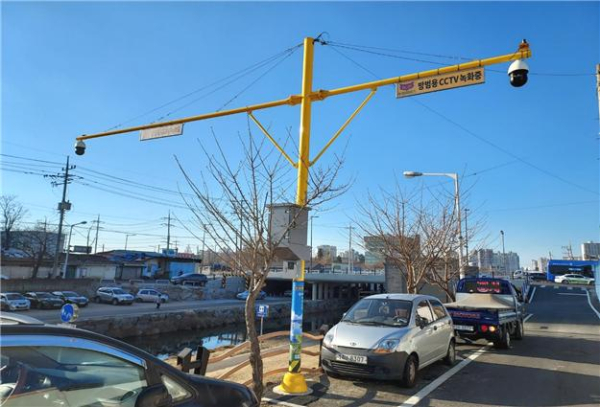 방범용 cctv 설치사진(중앙동)