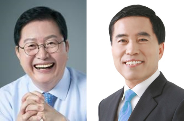 더불어민주당 장종태 대전 서구청장 후보, 황인호 동구청장 후보