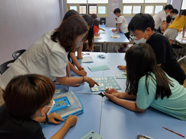 지난해 실시한 ‘청소년 동아리 프로그램’ 모습