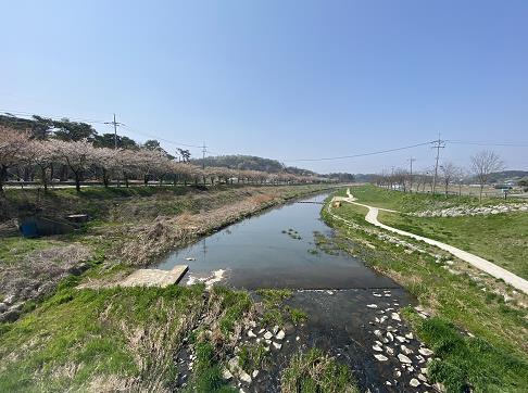 당진천 전경