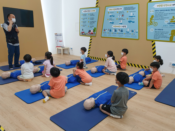서해안 안전체험관 심폐소생술 교육
