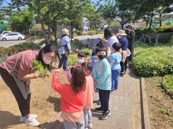 최근 진행된 어린이 농부학교 진행 사진