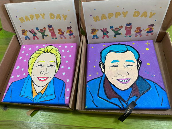 ‘팝아트 초상화'