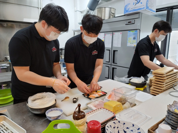 청년키움식당 운영현장 모습