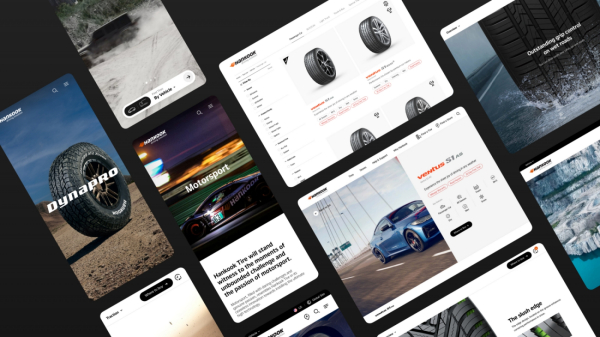 한국타이어 상품∙세일즈 웹사이트