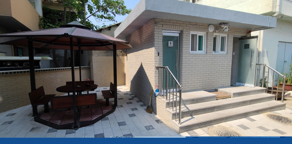 천안중앙시장 내 미곡시장에 설치된 국민안심 공중화장실